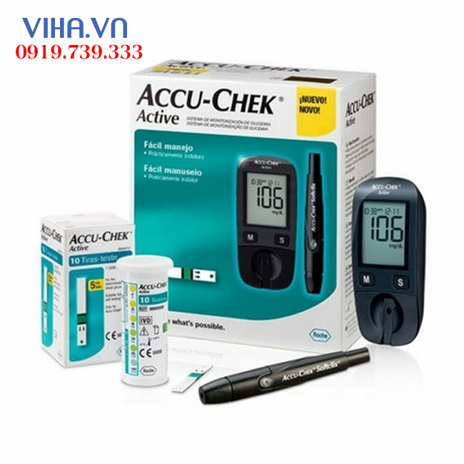 Máy đo đường huyết Accu-chek Active 
