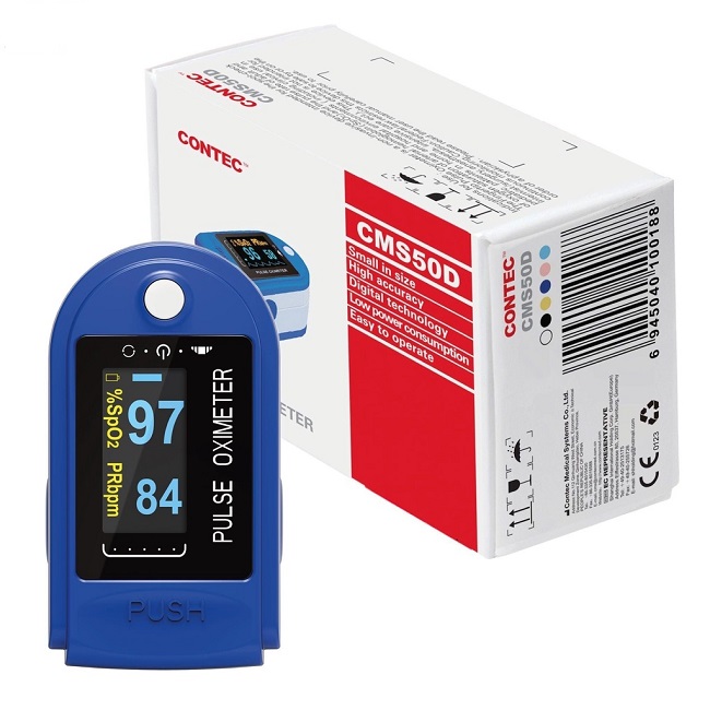 Máy đo nồng độ oxy trong máu Spo2 Contec CMS50D