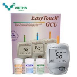 Máy đo đường huyết 3 trong 1 Easy Touch GCU hàng chính hãng