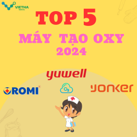 TOP 5 Máy Tạo Oxy Y Tế Được Ưa Chuộng Nhất Hiện Nay - 2024
