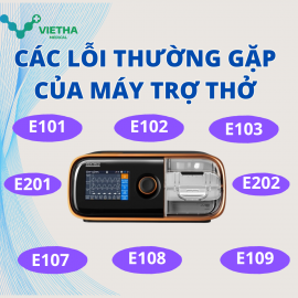 13 Lỗi thường gặp ở máy trợ thở và giải pháp khắc phục