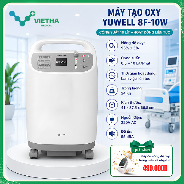 Máy Tạo Oxy Yuwell 8F-10W