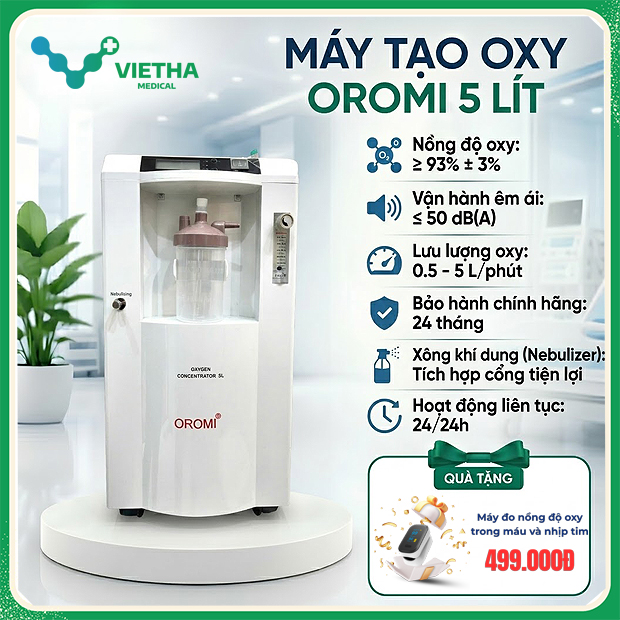 Máy Tạo Oxy Oromi SZ-5AW 5 Lít