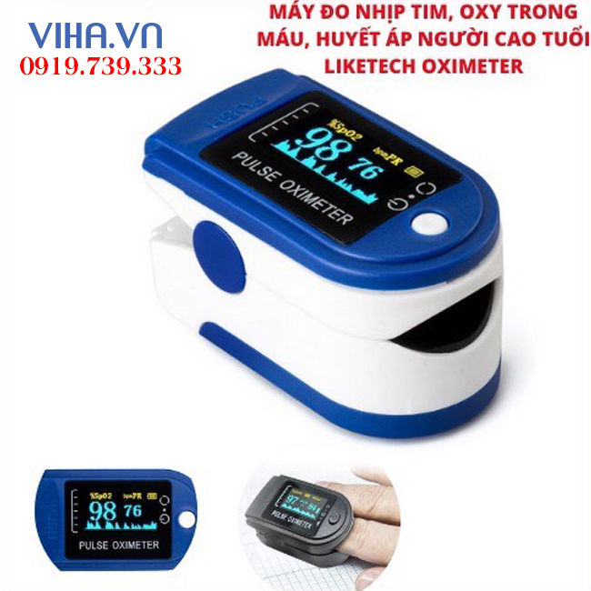 Máy đo nồng độ oxy trong máu và nhịp tim SpO2 Oromi A3
