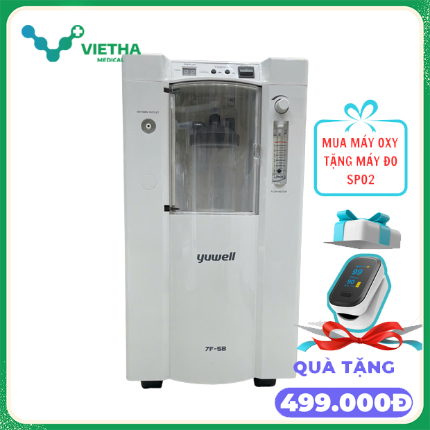 Máy Tạo Oxy Yuwell 7F-5B – Giải Pháp Cung Cấp Oxy Tại Nhà Hiệu Quả Cho Người Bệnh