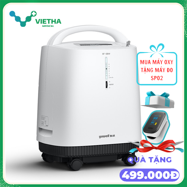 Máy Tạo Oxy Yuwell 9F-5BW Siêu êm ái