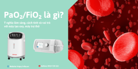 PaO₂/FiO₂ là gì? Ý nghĩa lâm sàng, cách tính và vai trò với máy tạo oxy, máy trợ thở